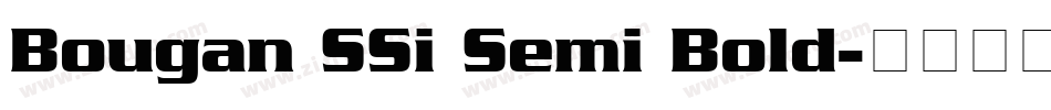 Bougan SSi Semi Bold字体转换